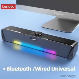 Portable Speakers AUX Bluetooth 5.0 Speaker Home Movie Surround Sound Bar Speaker For Desk Computer Subwoofer R230727