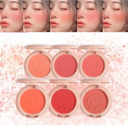 Blush Girl Peach Cream Makeup Palette Cheek Contour Cosmetics Blusher Korean Rouge Tint 230725