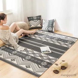 Carpets Large Carpet for Living Room Vintage Nordic Bedroom Area Rugs Anti Slip Floor Mat Home Decoration Tapete Peludo R230726