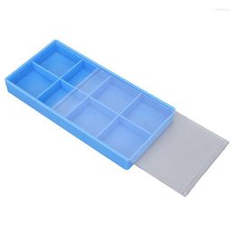 Watch Repair Kits Case Parts Organiser Plastic 8 Grids Storage Box Tool For Accessories Jewellery Beads Earring
