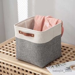 Storage Baskets 1pc Storage Bins Fabric Storage Basket for Shelves for Organising Closet Shelf Nursery Toy Decorative Large Closet R230726