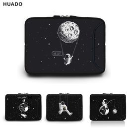 Laptop Bags Neoprene Laptop Sleeve 15.6 inch Bag Astronautfor Design for HP Mac Chromebook11.6 13.3 14 17 17.3 Netbook Zipper Case sell 230725