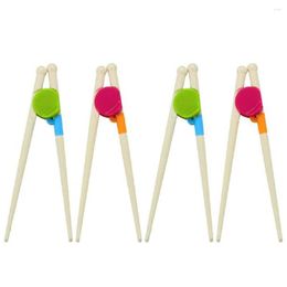 Chopsticks Kid Training Reusable Learning Helper For Children Teens Adults And Beginners 2/4/6 Pairs Gift