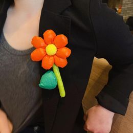 Brooches Brooch Pins Cute Fashion Women's Suit Skirt Jacket Neckline Accessories Sun Flower Collar Corsage Gifts For Women