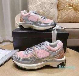 Casual shoes Trainers Letters woman Thick soled SHoes platform men sneakers size 35-41