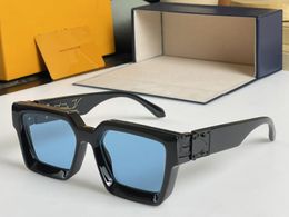 Realfine888 5A Eyewear L Z1165E 1.1 Millionaire Square Luxury Designer Sunglasses For Man Woman With Glasses Cloth Box Color 08-24