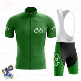 Cycling Jersey Sets Bike Men 2023 Summer Set Short Sleeve Mountain Uniform Ropa Ciclismo Maillot clothing Suit 230725