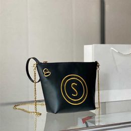 Designer Bag Leather Handbags Chain Buckle Women Fashion Letters Printed Shoulder Bags Luxury Simple Dinner bag Purses 221115
