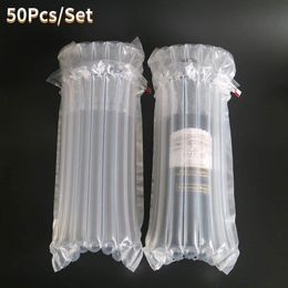 Gift Wrap 50Pcs/Set Wine Bottle Protector Bubble Bags Air Column Buffer Bubble Bag Roll Film Protection Inflatable Packaging Bag 230725