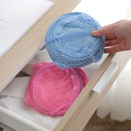 Storage Baskets Folding Laundry Storage Basket Household Dirty Clothes Bag Light Mesh Color Net Laundry Basket Sundries Organization R230726