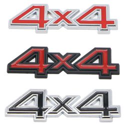 Car 3D 4X4 Metal Stickers and Decals For JEEP Grand Cherokee Wrangler Car Rear Trunk Body Emblem Badge Stickers Accessories199F