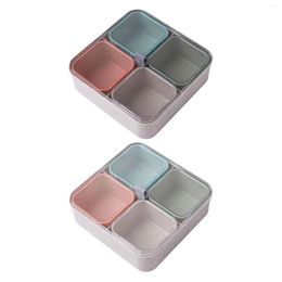 Plates Dried Fruit Tray With Lid Storage Containers For Cakes Dessert