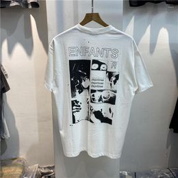 Men's T Shirts Good Quality Classic ERD Fashion Shirt Men1:1Women Streetwear T-shirt Casual E.R.D Oversized Vintage Tees Mens Clothing