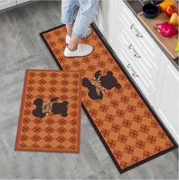 New Carpets Printed Carpet Kitchen Mat Bathroom Door Non-slip Foot Rugs Strip Hallway Mats For Home Living Room Decor 20230727