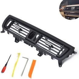 Gear Front Fresh Air Grille for BMW 5 Series Console Grill Dash AC Air Vent for 2010-2016 BMW F10 F18 OE#64229166885306A