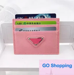 Fashion Designer Women's triangle card holder Purses wallets Luxurys vintage wallet Leather with box branded retro wholesale Holders Coin card Key Pouch bags