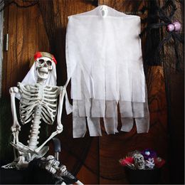 Other Event Party Supplies Halloween Horror Skull Glowing Hanging Ghost Haunted House Decoration Props Ghost Door Curtain Halloween Decoration 230726