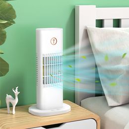 Air Conditioners Portable air conditioning cooler fan humidifier mini desktop home water cooler room USB no charging 230726