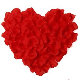 Decorative Flowers Wreaths 100Pcs/Lot Artificial Rose Petals For Decoration Romantic Flower Drop Delivery Home Garden Festive Party Otrxh