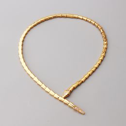 Gold şerit zarif ilk yılan lüks kolyeler kolye kadınlar için ayarlanmış kadın bilezik elmas lüks tasarımcı mücevher partisi düğün anne hediyeler doğum günü kızları serin