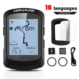 Bike Computers iGPSPORT IGS520 IGS 520 Computer ANT Wireless Bike Speedometer Bluetooth GPS route navigation smart notification Odometer 230725