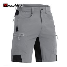 Men's Shorts MAGCOMSEN Men's Multi-pockets Shorts Lightweight Breathable Quick Dry Summer Tactical Shorts for Hiking Fishing Work Short Pants 230725