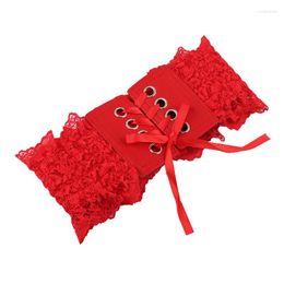 Belts Elastic For Woman Stretch Corset High Quality Waist Red Fashion Ladies Wide Waistband Women's Dress DT082