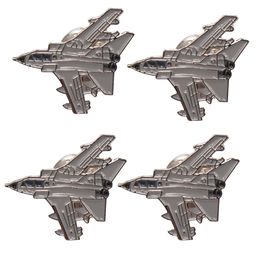 Pins Brooches LOTS 5pcs Tornado Military Aeroplane Jet Air plane Aircraft Pilot Lapel Pin Badge 230725