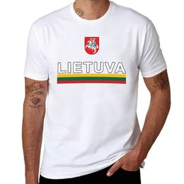 Outdoor T-Shirts Lithuanian Lietuva National Soccer Jersey T-Shirt cat shirts blank t shirts sweat shirt t shirts for men pack 230726