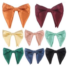 Bow Ties Fashion Tie For Men Women Classic Big Bowtie Party Wedding Bowknot Adult Mens Bowties Cravats Red Yellow