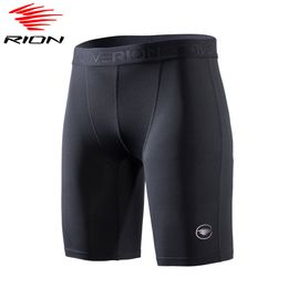 RION Running Shorts Men Compression Underwear Men's Sports Shorts Gym Fitness Workout Shorts Tights Quick Dry Sportswear Shorts