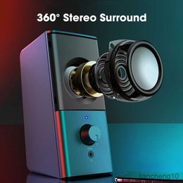 Portable Speakers Home Theater System Soundbar Computer Speakers Mini Music Subwoofer Speaker for Laptop Notebook Column Altavoces TV Loudspeakers R230727