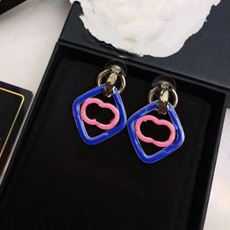 2023 Various NEW Mixed Luxury Brand Designers Double Letters C Stud Geometric Famous Women channel Crystal Earring Wedding Party Jewellery AX35i