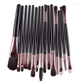 Makeup Brushes 15/20Pcs/Set Set Professional Powder Foundation Face Contour Eyeshadow Eyebrow Kit Cosmetic Makey Up Tool