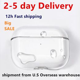 Airpods pro 2 2nd generation airpod 3 Headphone Accessories TPU Silicone shockproof Protective Earphone Cover air pod Wireless Charging Shockproof Case