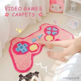 Carpets Creative Rug Irregular Game Machine Carpet Thickened Non-slip Floor Mat Bedroom Kitchen Living Room Door Mat R230726