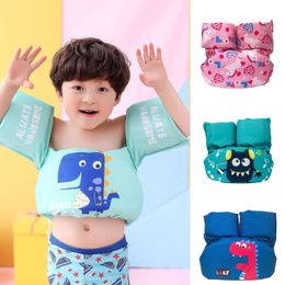 Toy Tents Baby Swim Rings Foam Cartoon Arm Ring Buoyancy Vest Garment Of Floating Kids Safety Life Children's 230726