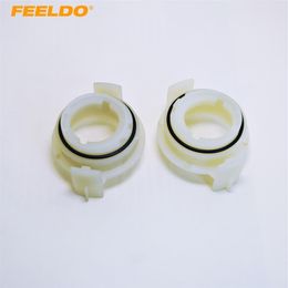 FEELDO 2PCS Car HID Xenon D2S Low Beam Bulbs Installation Socket Adapters For BMW E46 3-SeriesType2 #1054253B