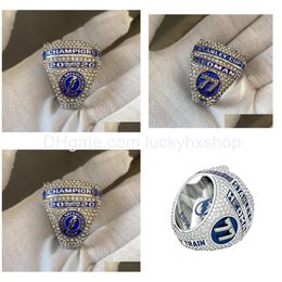 Cluster Rings Fanscollection Tampa Bay Wolrd Champions Team Championship Ring Sport Souvenir Fan Promotion Gift Wholesale Drop Deliver Dhrku