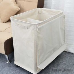 Storage Baskets With Storage New Laundry Wheels Basket Durable Trends Organisers Basket Containers Lid Clothes Sorter R230726
