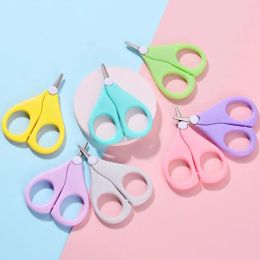 Baby Nail Scissors Short Kids Nails Care Cleaners Safety Stainless Steel Round Head Scissor YL517ZZ