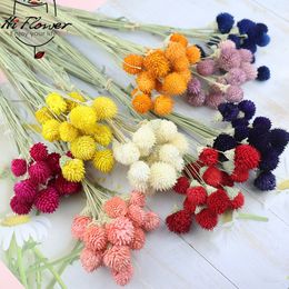 Dried Flowers Natural Flower Real Strawberry Fruit Bouquet for DIY Nordic Home Country Decor Wedding Party Decoration Accessories 230725