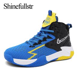 Boys Basketball Shoes For Kids Sneakers Non Slip Children Sport Shoe Boy Trainers 2021