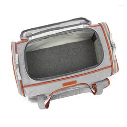 Cat Carriers Breathable Bags For Small DogsPortable Dog Mesh Foldable Cats Handbag Travel Pet Transport