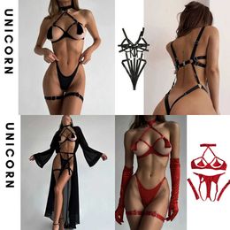 NXY Fancy Sensual Tassel Fetish Lingerie See Through Open Bra Bilizna Set Hot Sexy Intimate Naked Crotchless Panties Exotic Sets 230717