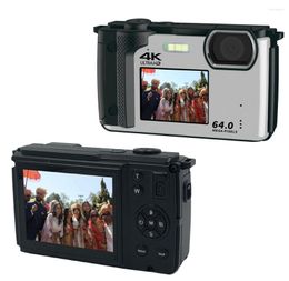 Digital Cameras BingQianQian16X Zoom Ultra HD Camara Video Profesional 4K WIFI Camcorders Vlog External Lens