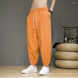 Men's Pants Hip Hop Streetwear Fashion Jogging 2023 Summer Casual Sweatpants 5XL