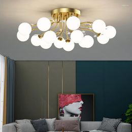 Chandeliers Nordic Style Bedroom Ceiling Lamp Modern Full Of Stars Crystal Lamps And Lanterns Creative Master Warm Indoor Chandelier