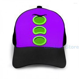 Ball Caps Fashion Purple Tentacle - Day Of The DOBasketball Cap Men Women Graphic Print Black Unisex Adult Hat