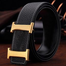 men designer belts classic fashion business casual belt wholesale men waistband women metal buckle leather width cm with box free ship size 3.8cm 105-125 cm